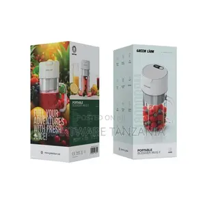 Green Lion Portable Blender Mug 2 - White