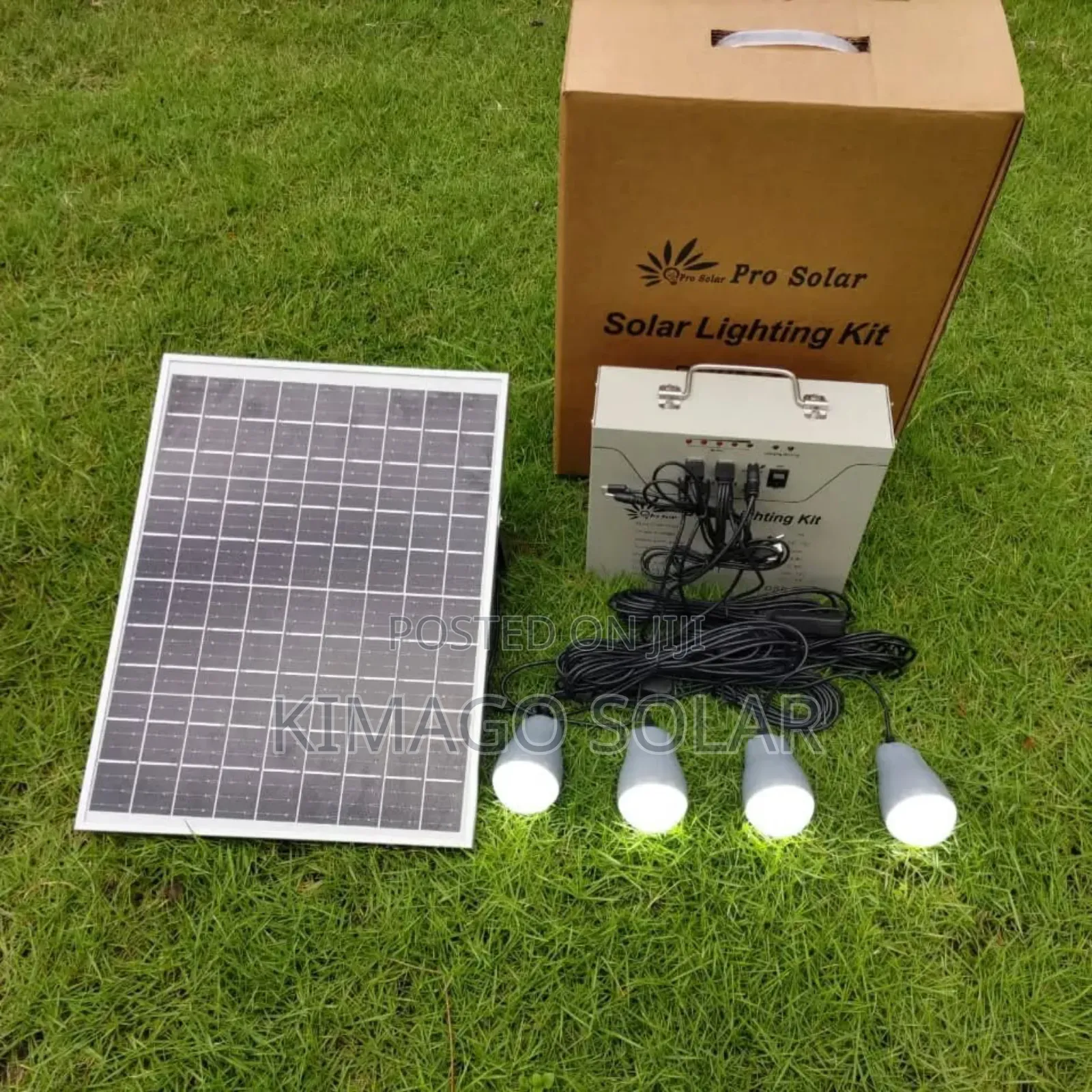 Solar 20w Na Taa 4 Hakuna Malipo Ya Kila Siku