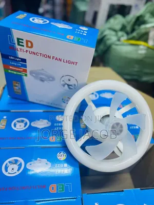 Led Multi-Function Fan Light, or Socket Fan