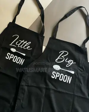 Tunauza Na Kuprint Apron Za Jikoni