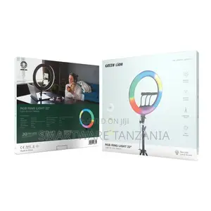 Green Lion RGB Ring Light 22" - Black