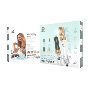 Green Lion 5 in 1 Professional Hair Styler 2 - White