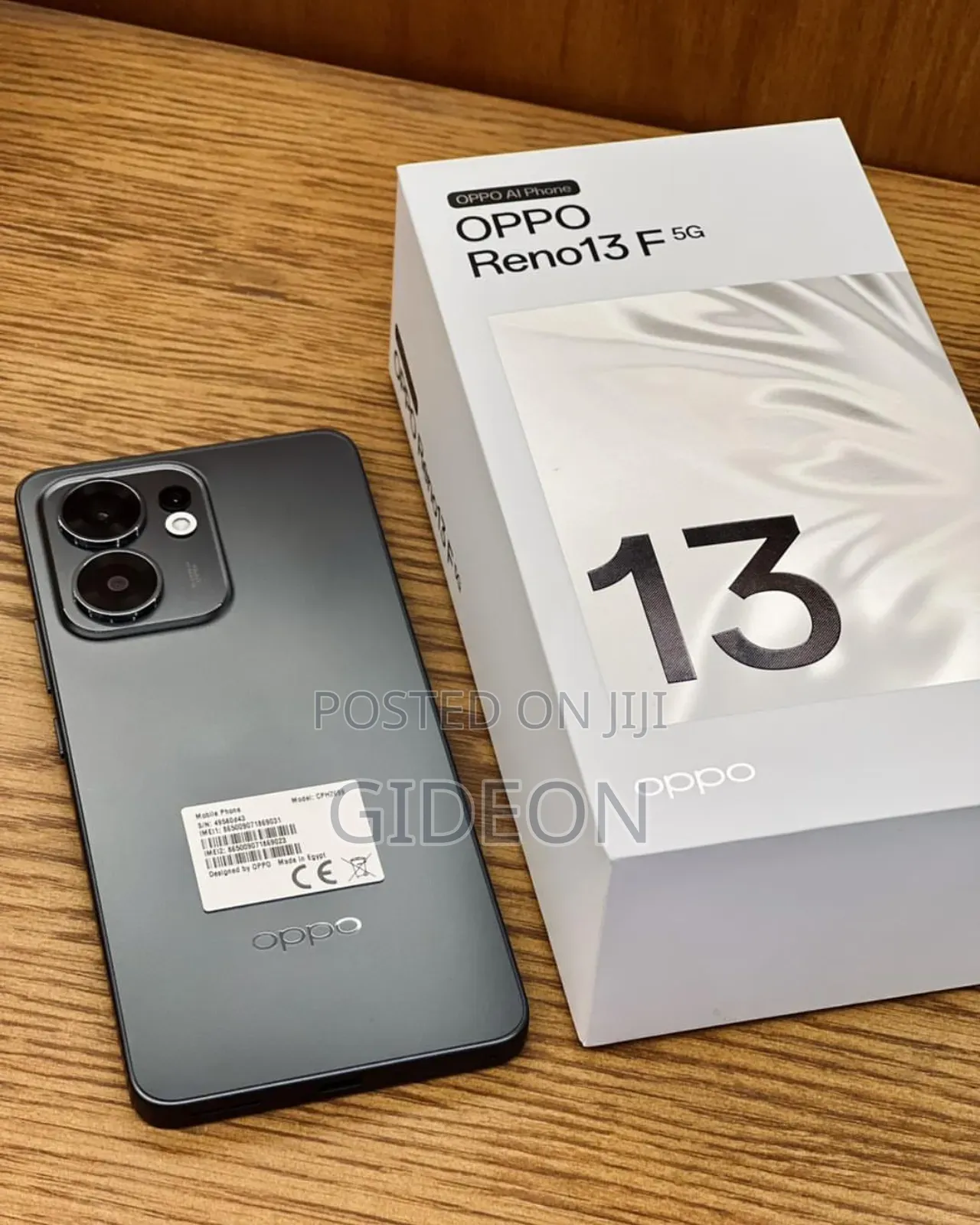 New Oppo Reno13 F 512 GB Black