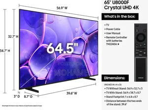Samsung Inch 65 Model U8000f