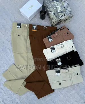 Men's Pants Ot Trousers or Suruali Official Za Fashion Collection