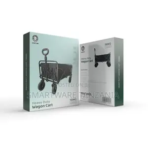 Green Lion Heavy Duty Wagon Cart 150kg - Black