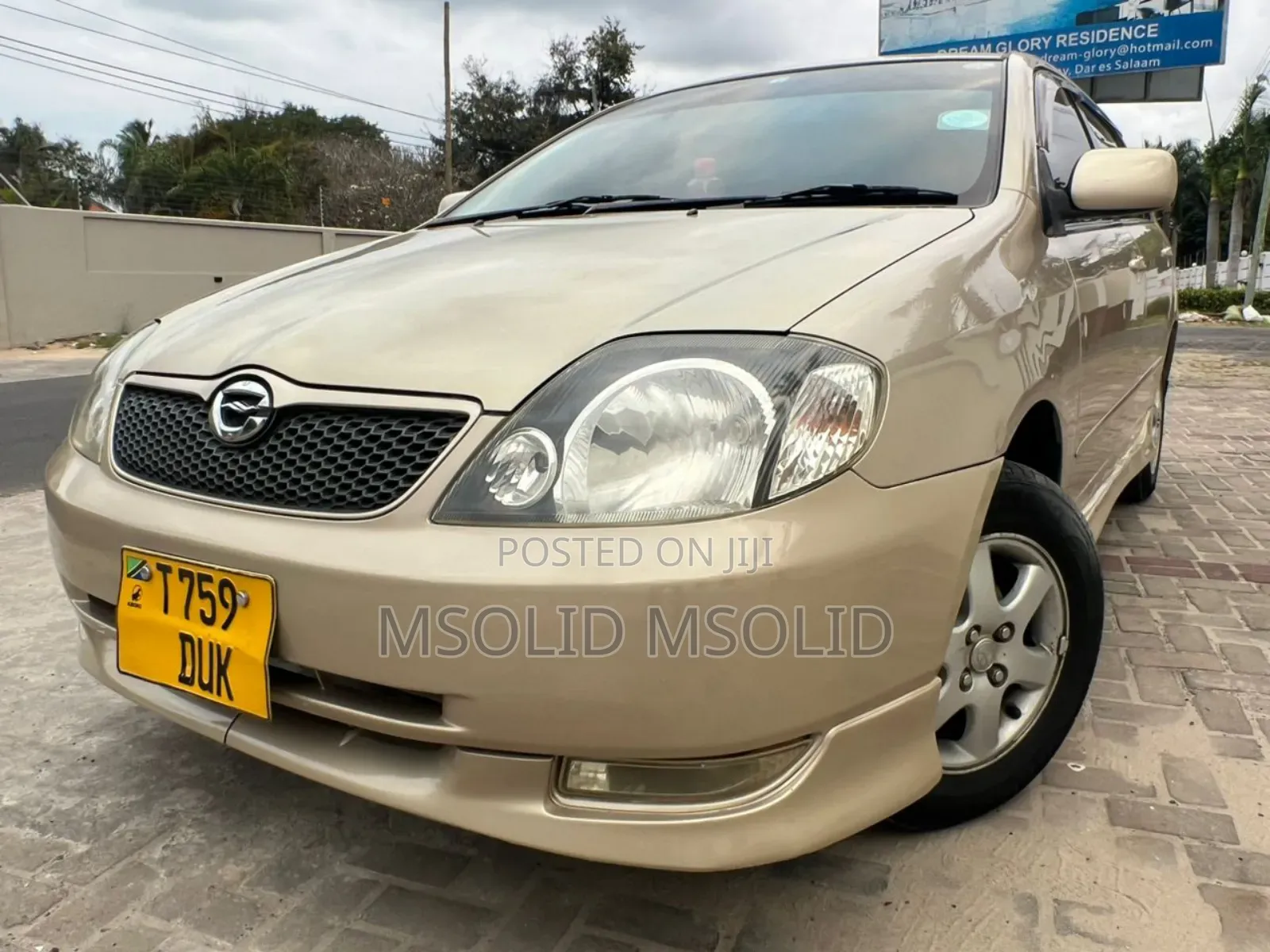 Toyota Corolla RunX 2004 Gold