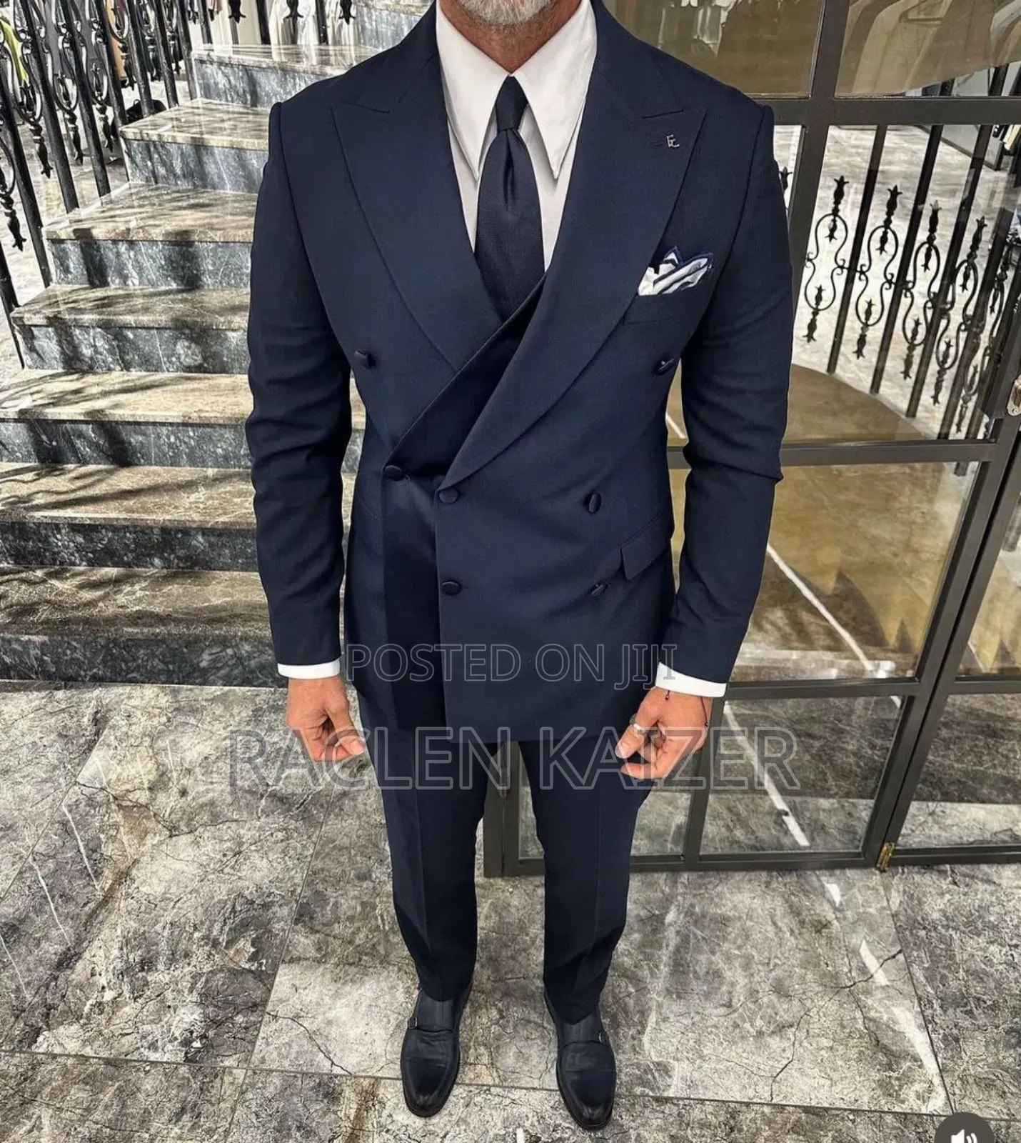 Black Marco Milano Full Suit