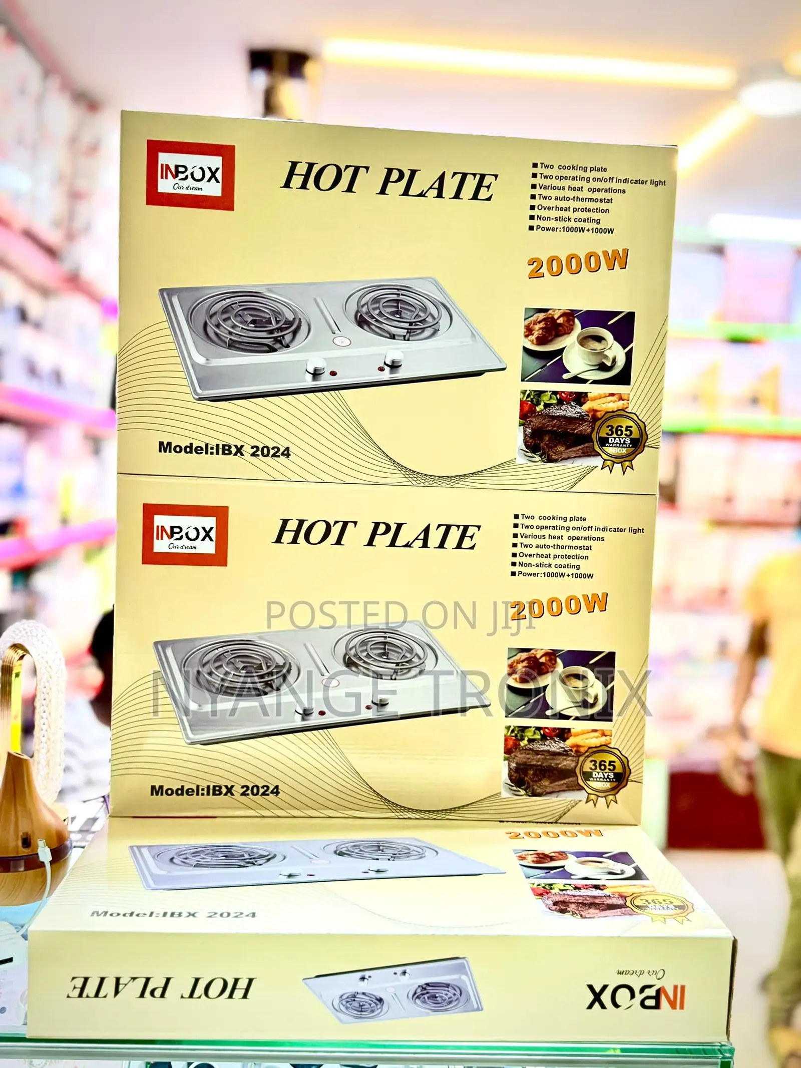 Inbox 2 Hotplate 2000w
