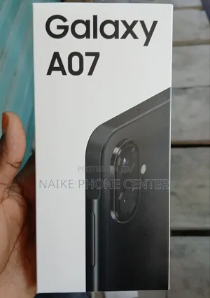 New Samsung Galaxy A07 4G 128 GB Black