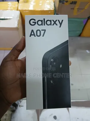 New Samsung Galaxy A07 4G 128 GB Black