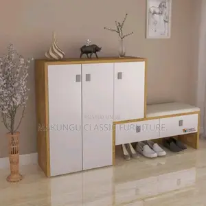 Consolate Table With Shoesrack Feature