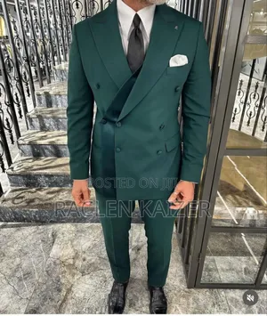 Green Marco Milano Suits Full Suit