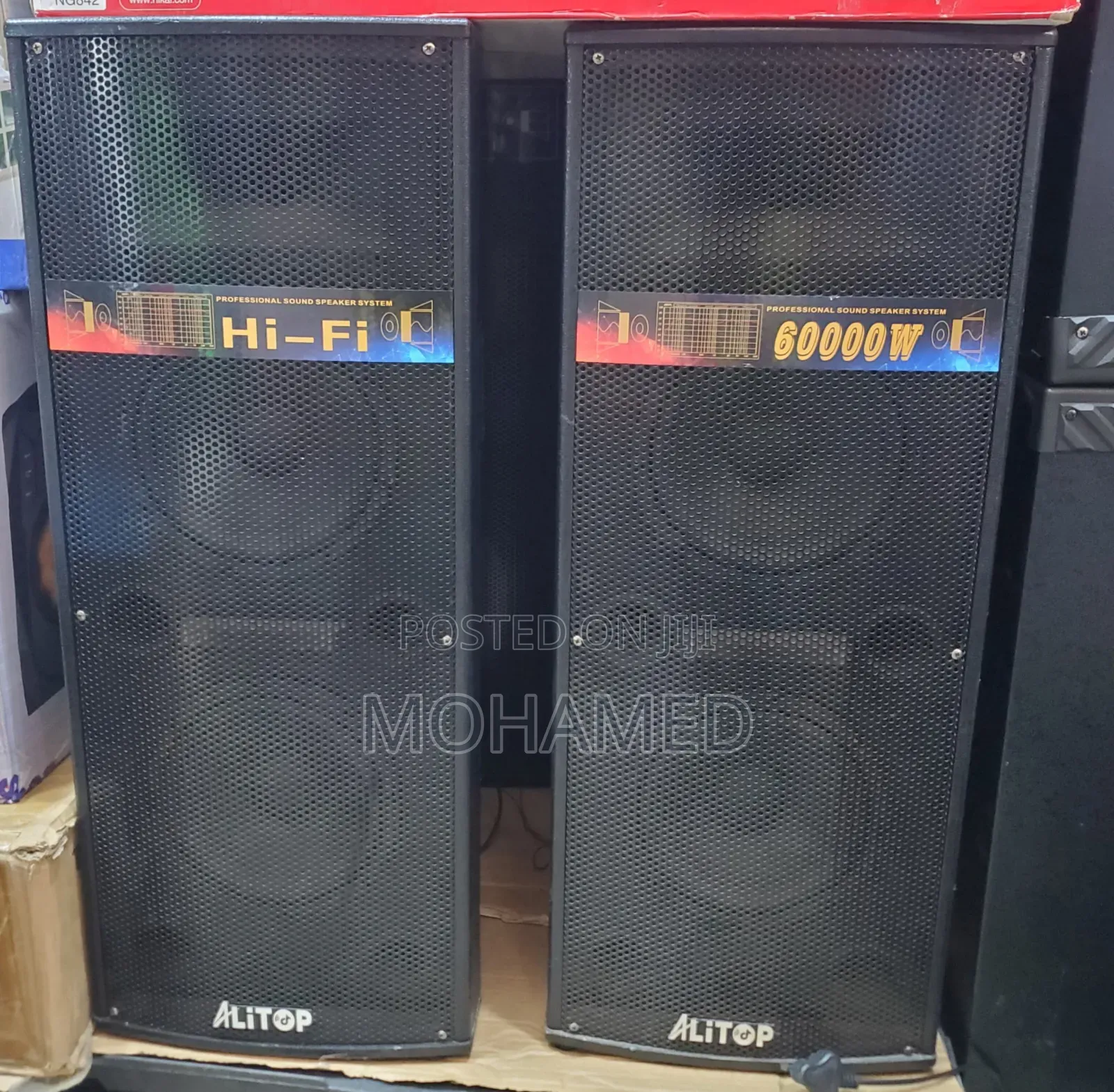 Alitop Speakers 60000w Model Sp9042