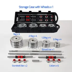 50kg Chrome Dumbbells
