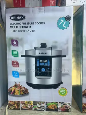 7 Liter Brinax Pressure Cooker || Turbo Crush