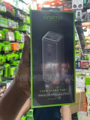 Oraimo Powerbank (Powerjet 130w 27600mah)