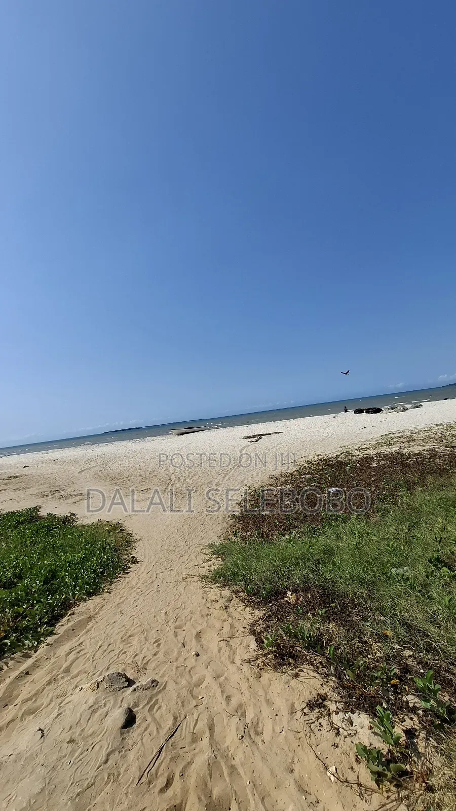 Beach Plot at Bahar Beach Looking at the Sea
