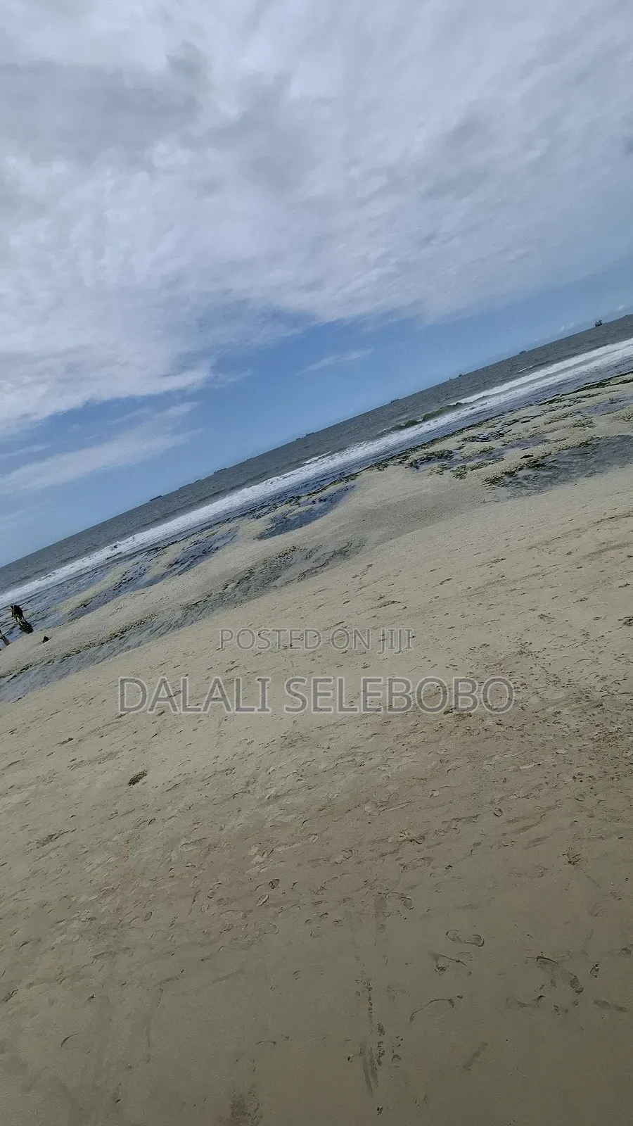 Beach Plot at Bahar Beach Looking at the Sea