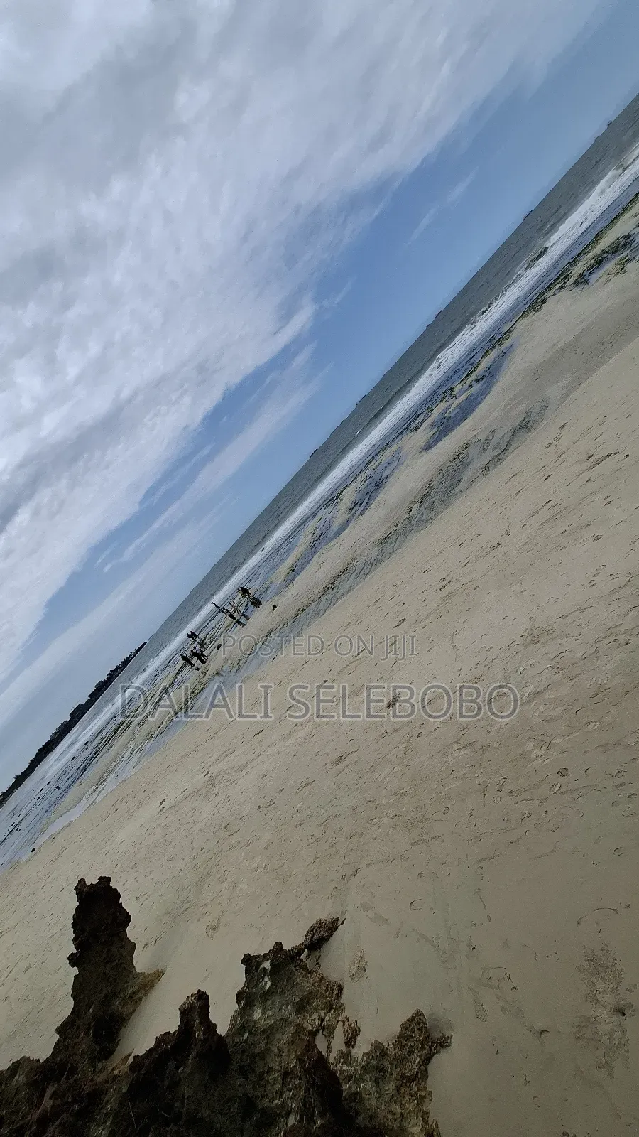 Beach Plot at Bahar Beach Looking at the Sea