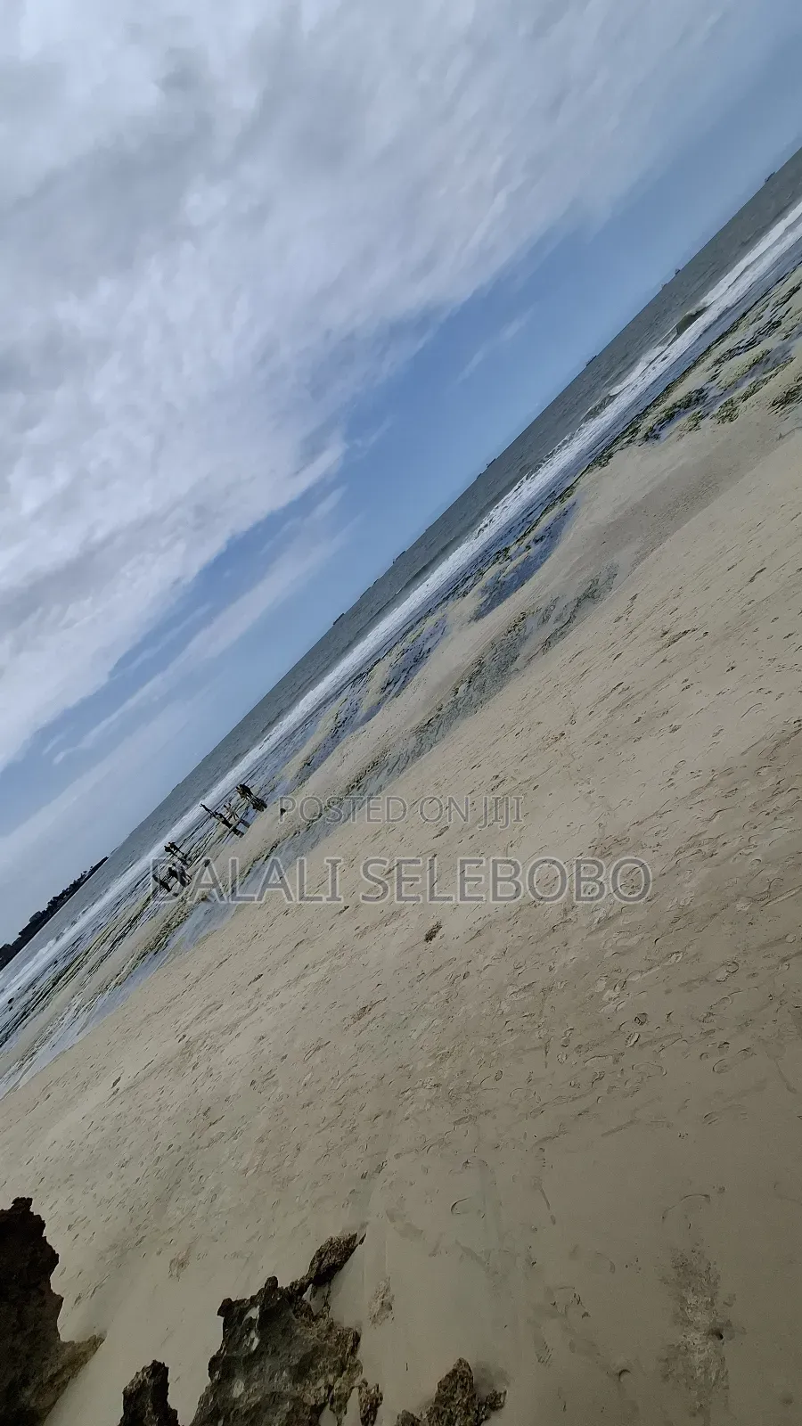 Beach Plot at Bahar Beach Looking at the Sea