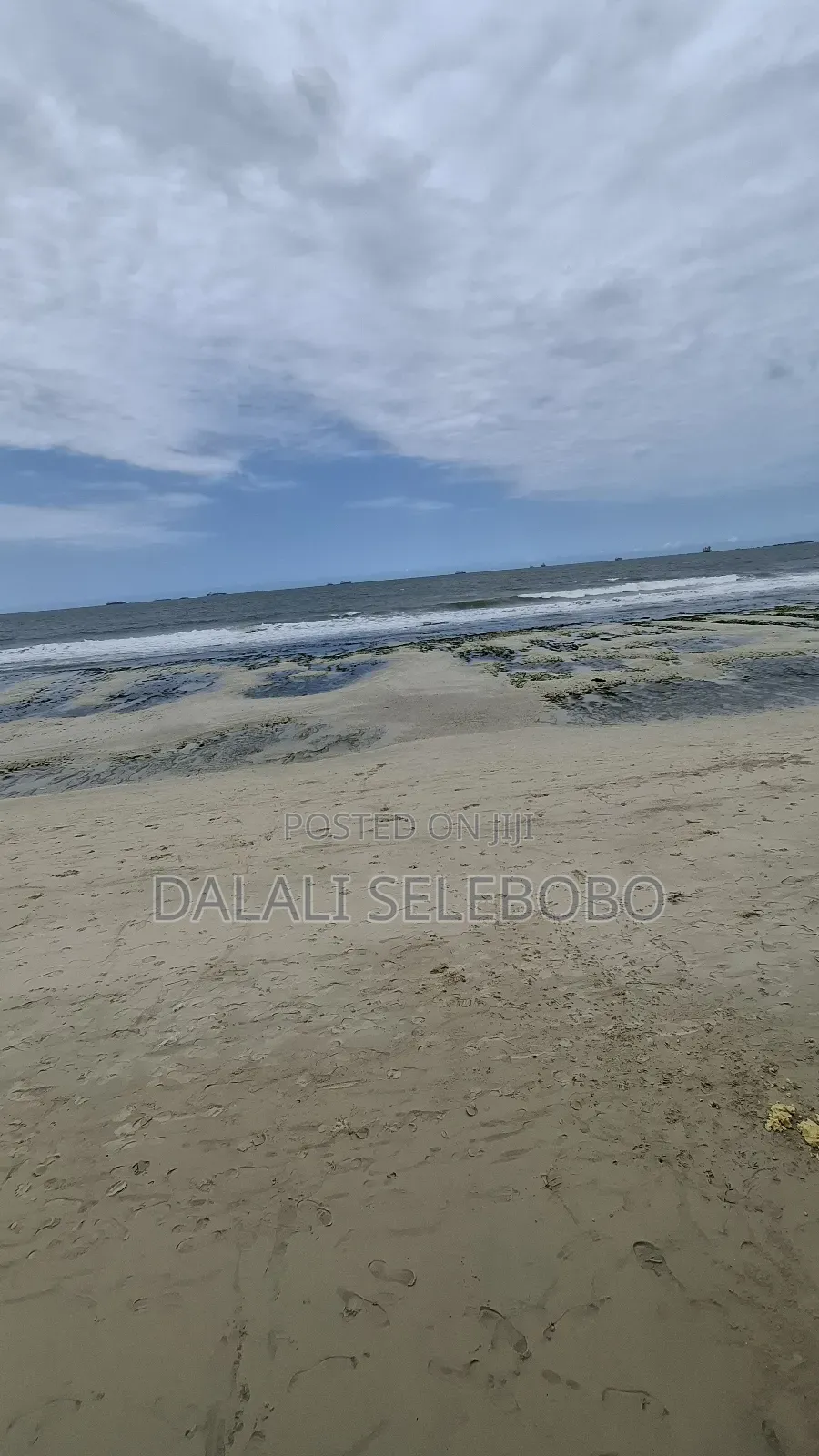 Beach Plot at Bahar Beach Looking at the Sea