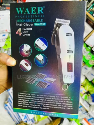 Waer Professional Rechargeable Hair Clipper Model Wa-2091