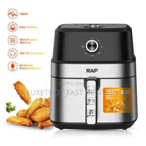 Raf Air Fryer 6.5 Liters R.5319 Suitable for Family Meals