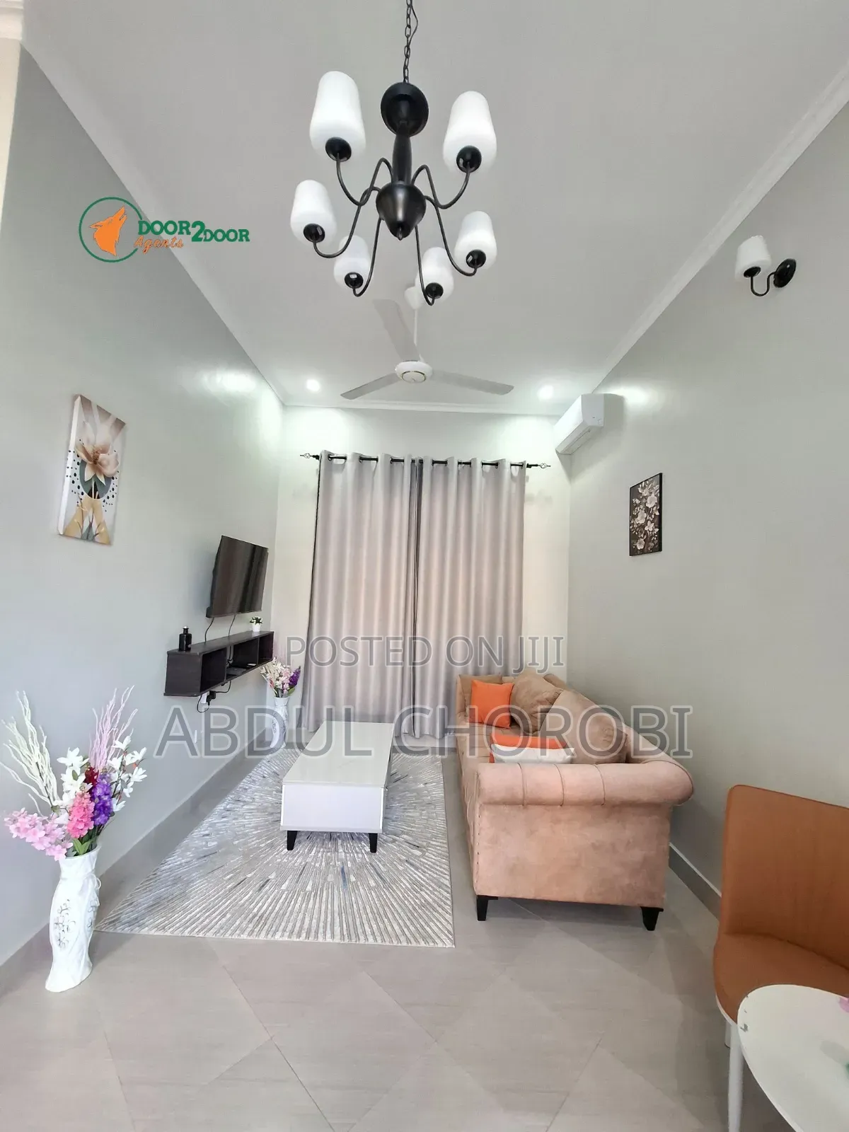 Furnished 2bdrm House in Mikocheni for rent