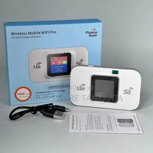 Pocket Wifi Carry Router With LCD Screen - Connect 10 Devices
