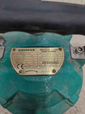 Shimge Sawege Pump 2hp Three Phase