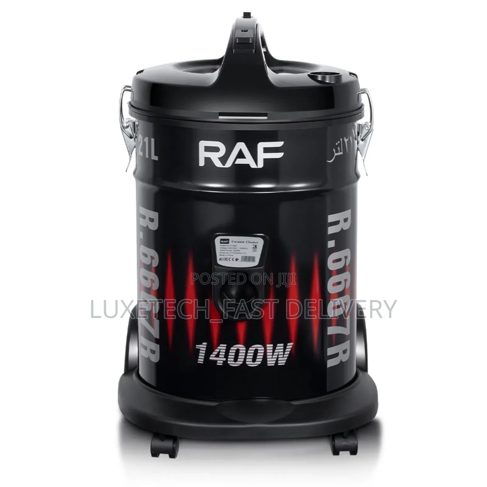 Raf R.6667r Vacuum Cleaner 21-Liters