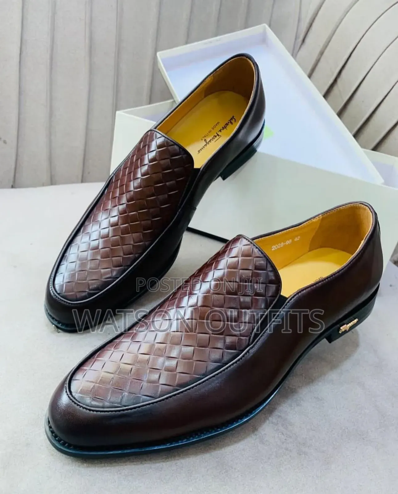 Moccasins Official or Viatu Vya Ngozi or Leather Shoes Very Nice