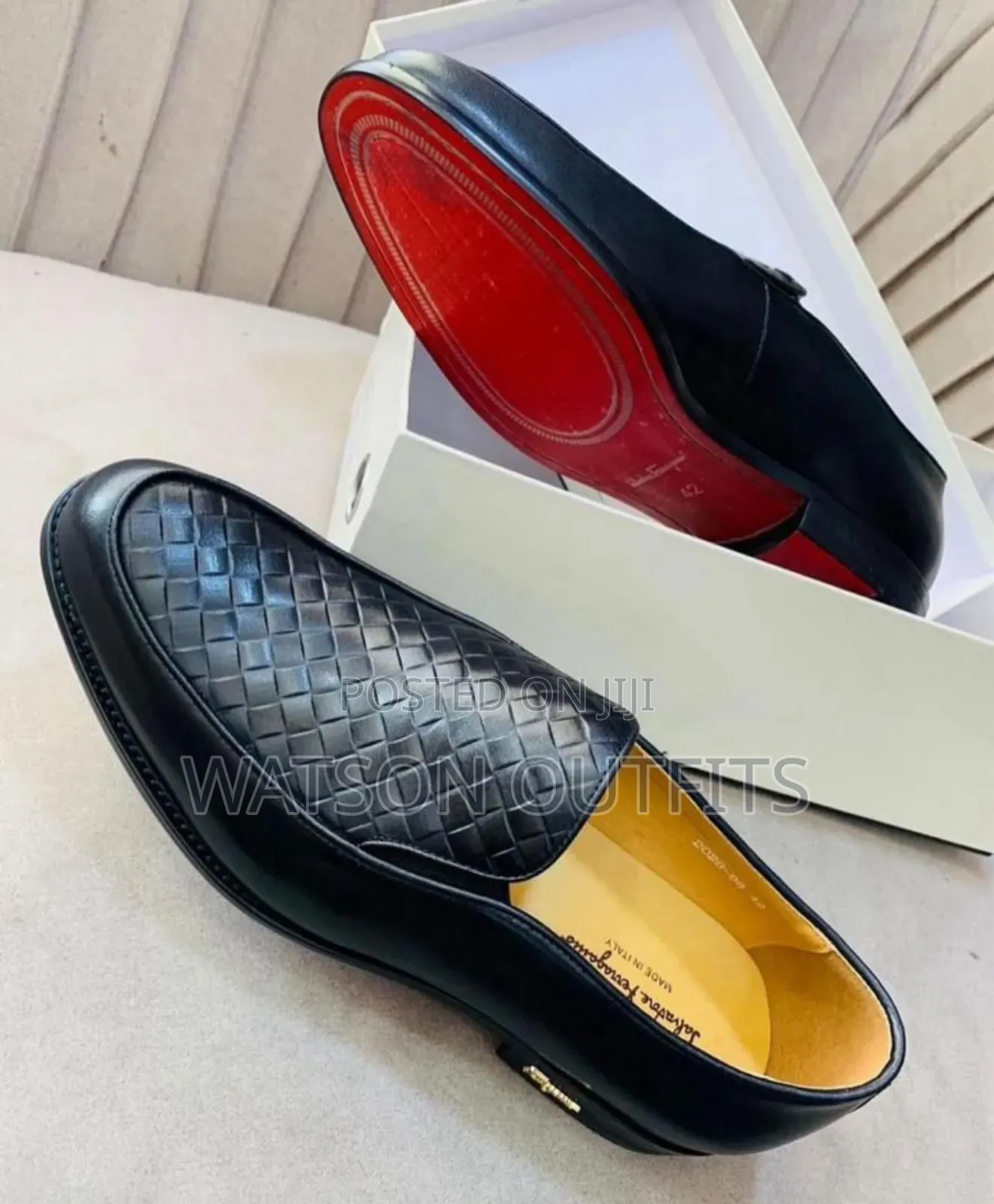Moccasins Official or Viatu Vya Ngozi or Leather Shoes Very Nice