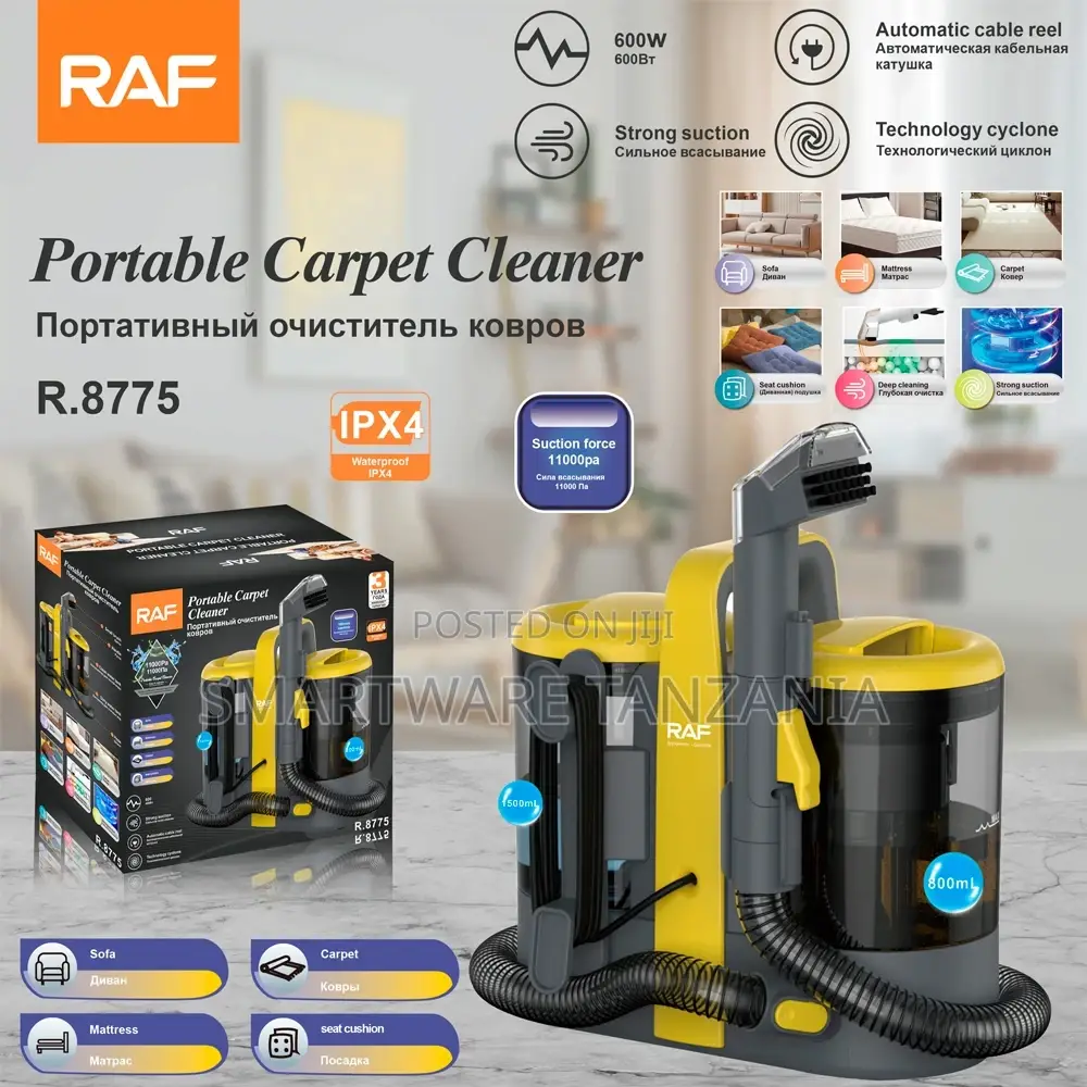 Raf Portable Carpet Cleaner Washing Vacuum Cleaner Stain Clean 450w