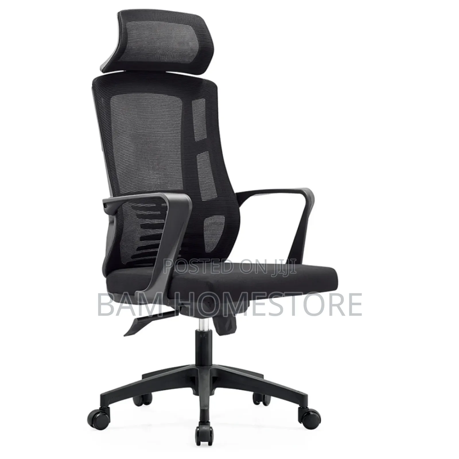 Ergonomic Mesh Office Chair With Headrest.