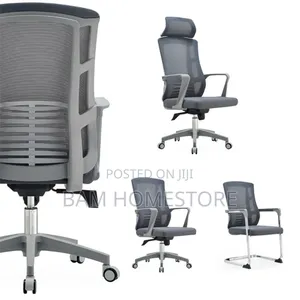 Ergonomic Mesh Office Chair With Headrest.
