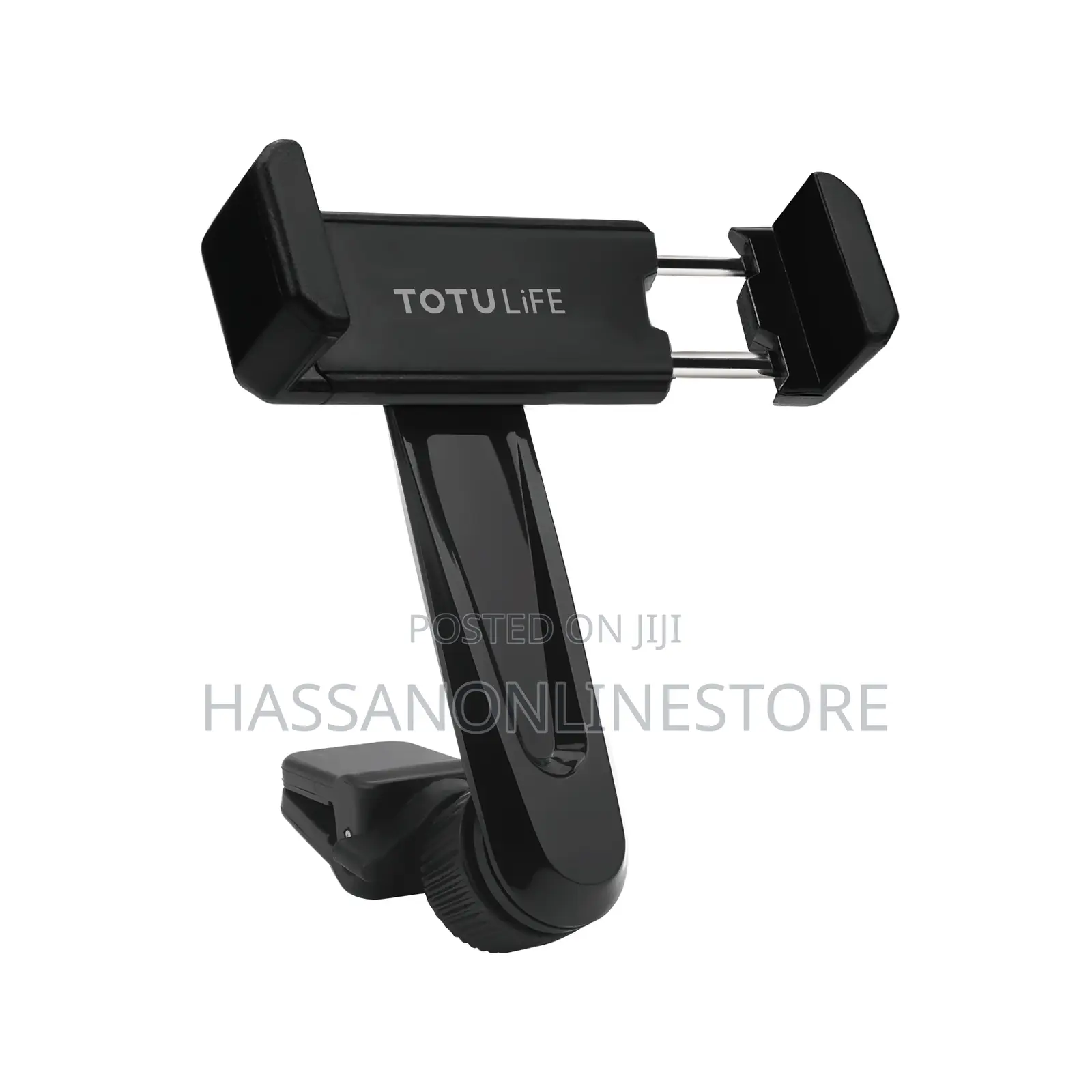 Totu Life Aligator Clip Style Mobile Car Holder - Black