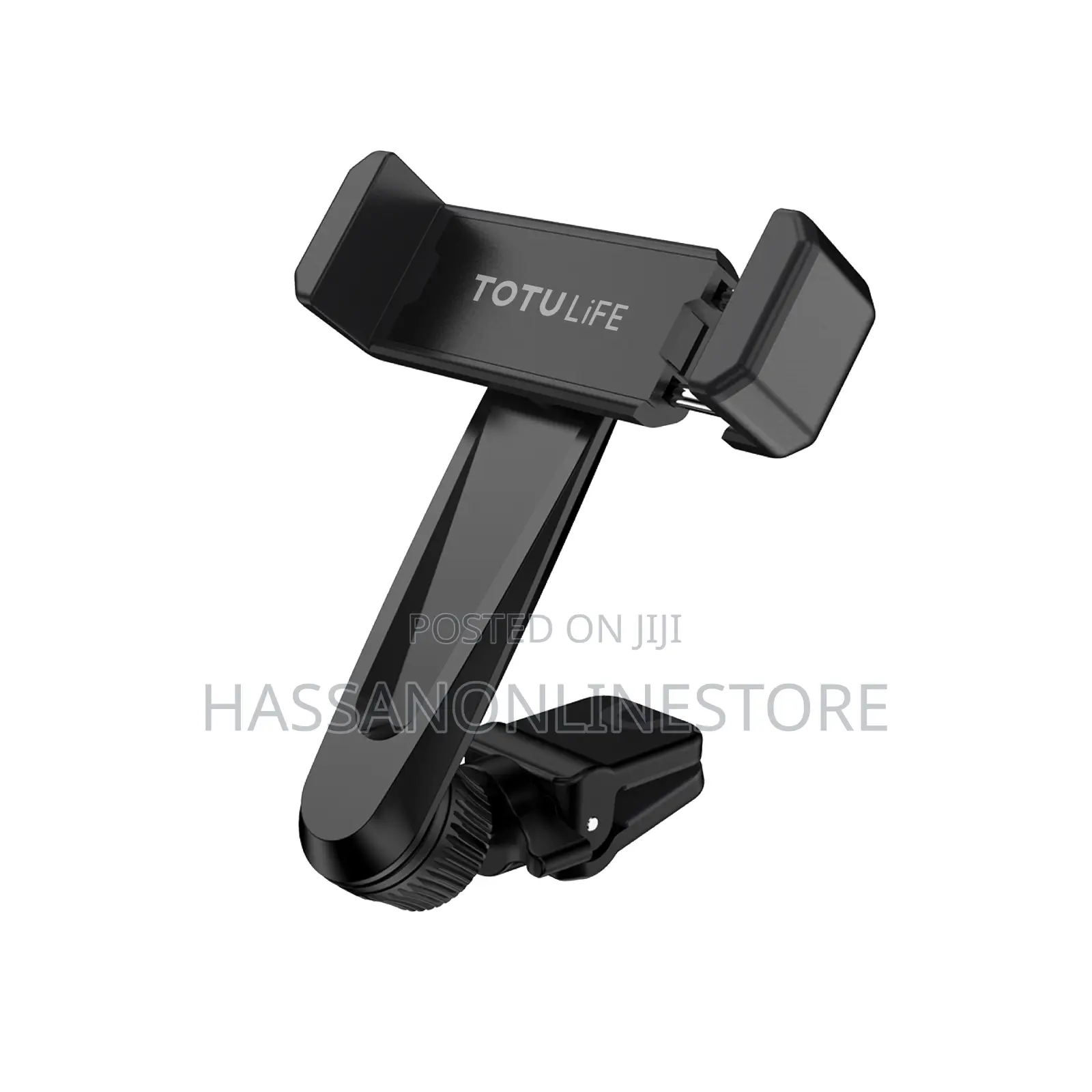 Totu Life Aligator Clip Style Mobile Car Holder - Black