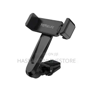 Totu Life Aligator Clip Style Mobile Car Holder - Black