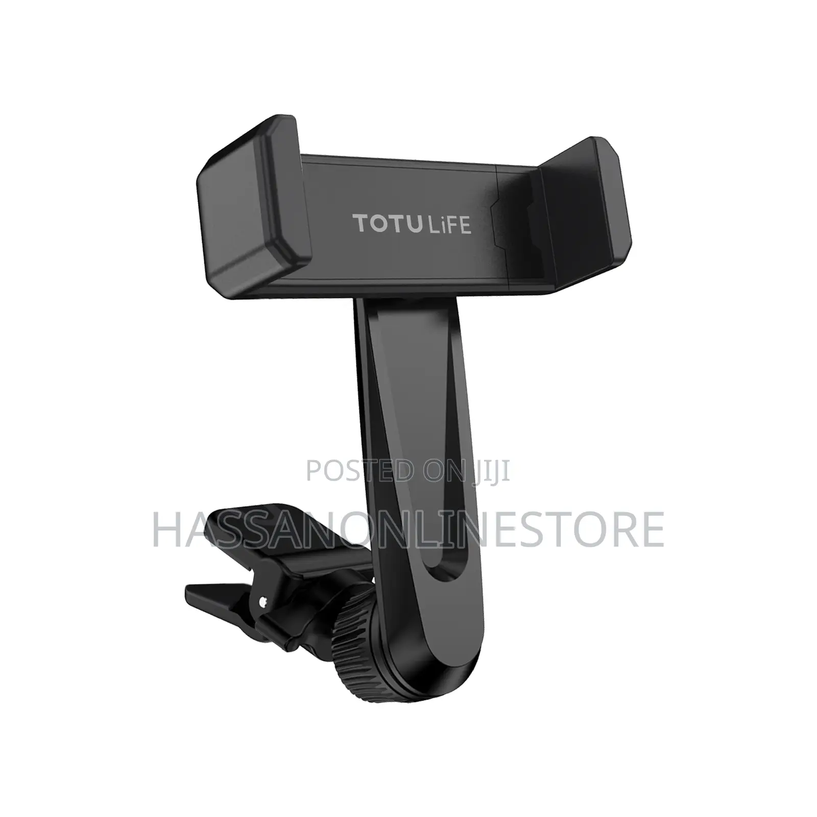 Totu Life Aligator Clip Style Mobile Car Holder - Black