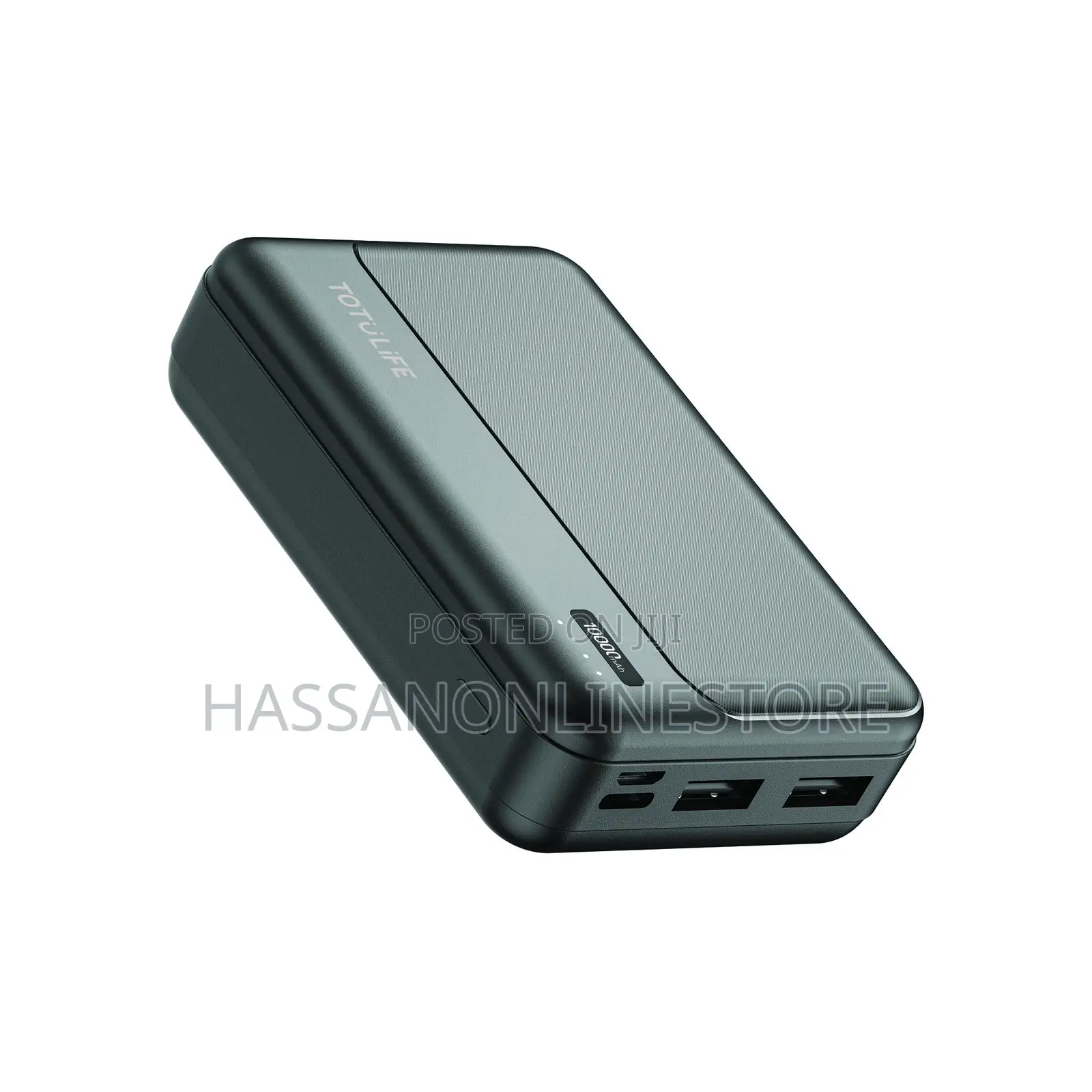 Totu Life Carbon Series Pocket Power Bank 10000mah - Black