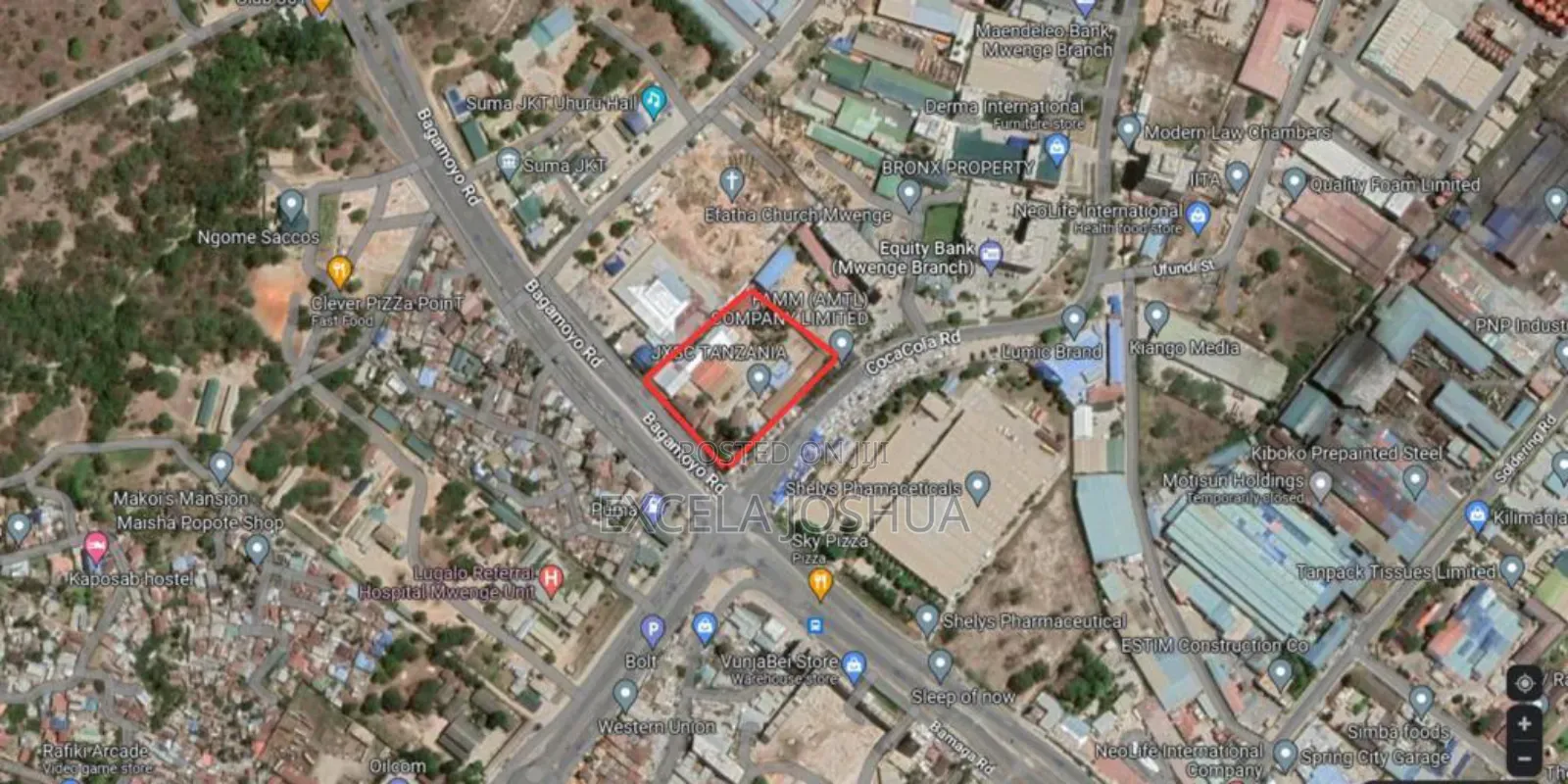 Prime Mixed Use Land for Sale in Mwenge
