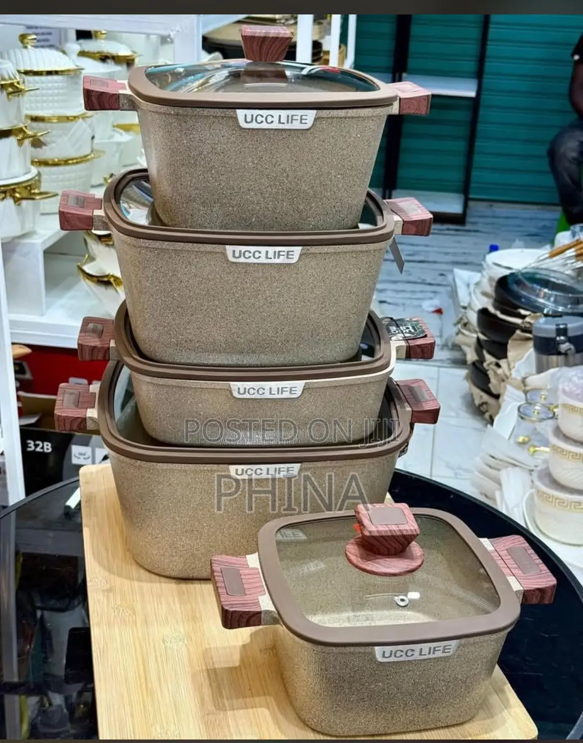 Sufuria Nonstick Pc 5 Puality Nzuri