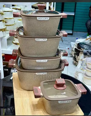 Sufuria Nonstick Pc 5 Puality Nzuri