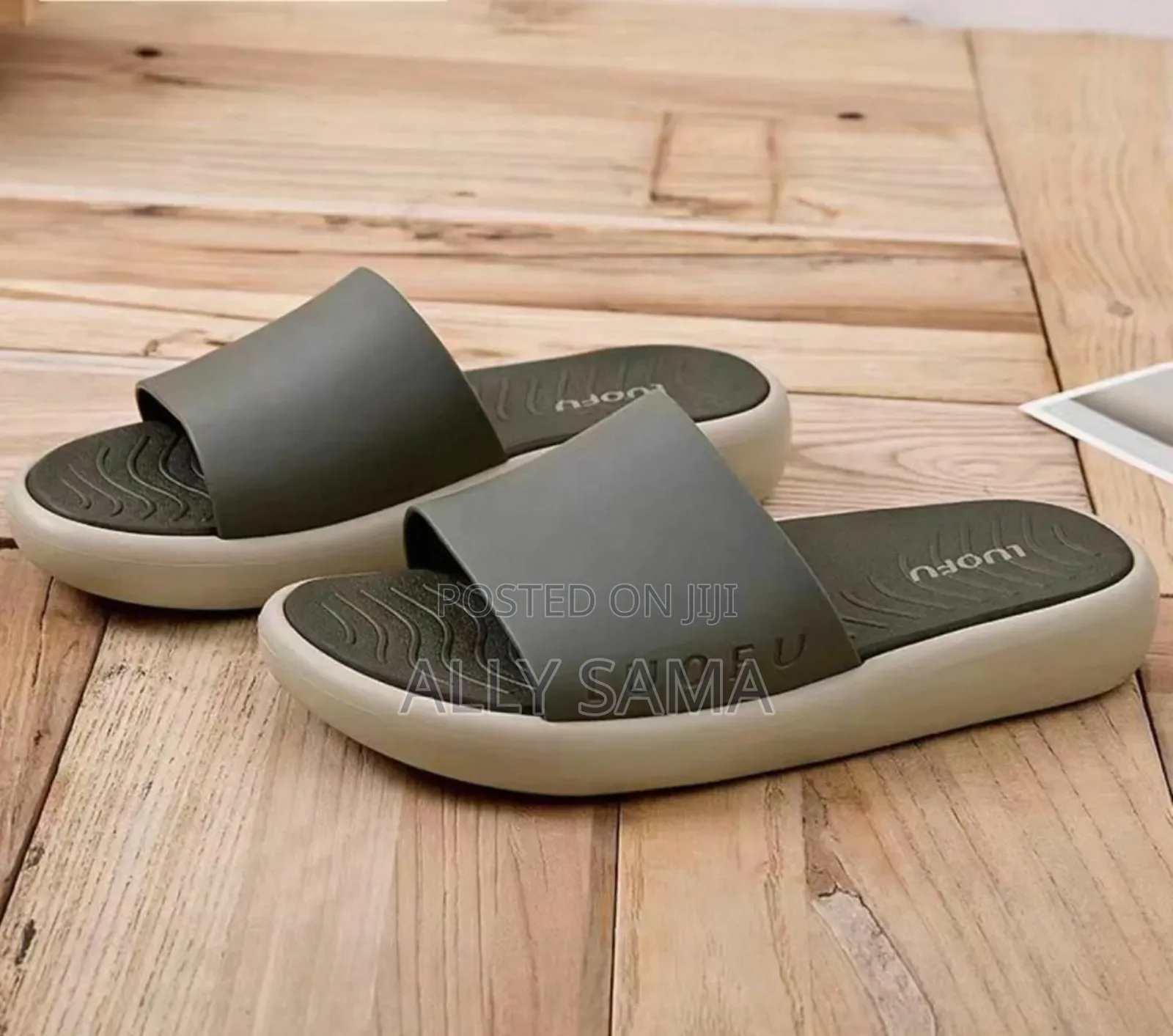 Men's Sandals Luofu Material Rubber