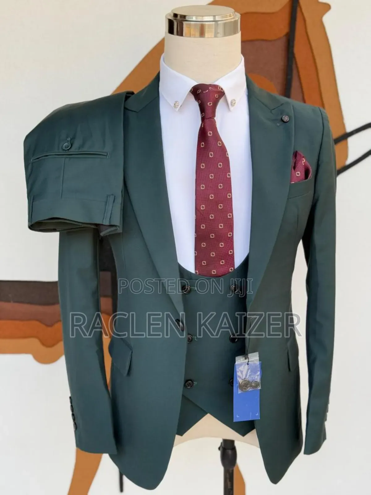 Brand Bagozza Deep Green Suit Complete