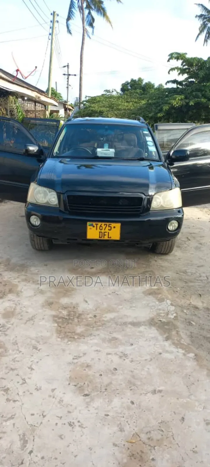 Toyota Kluger 2002 Black