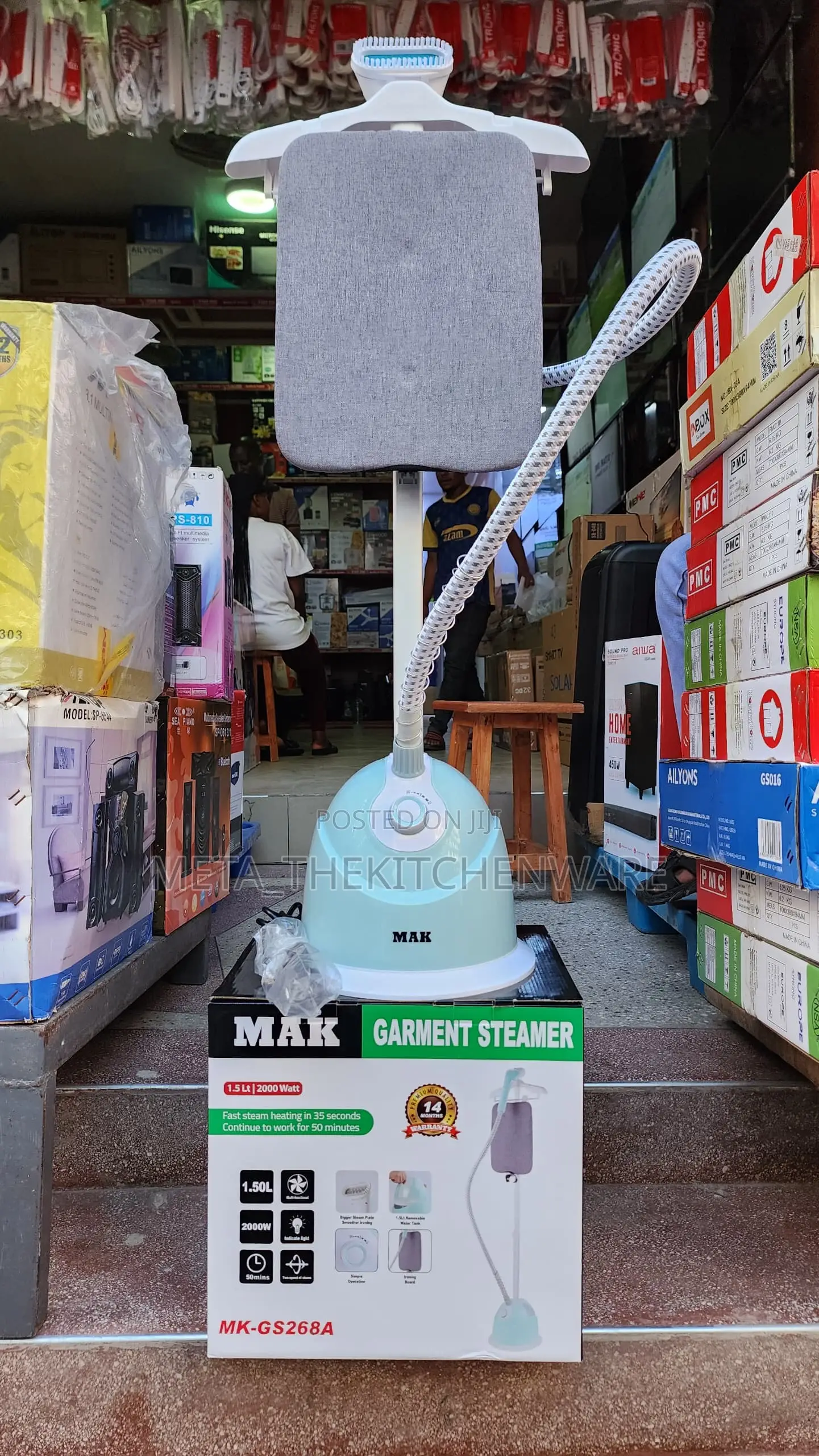 Mak Garments Steamer 1.5l 2000w