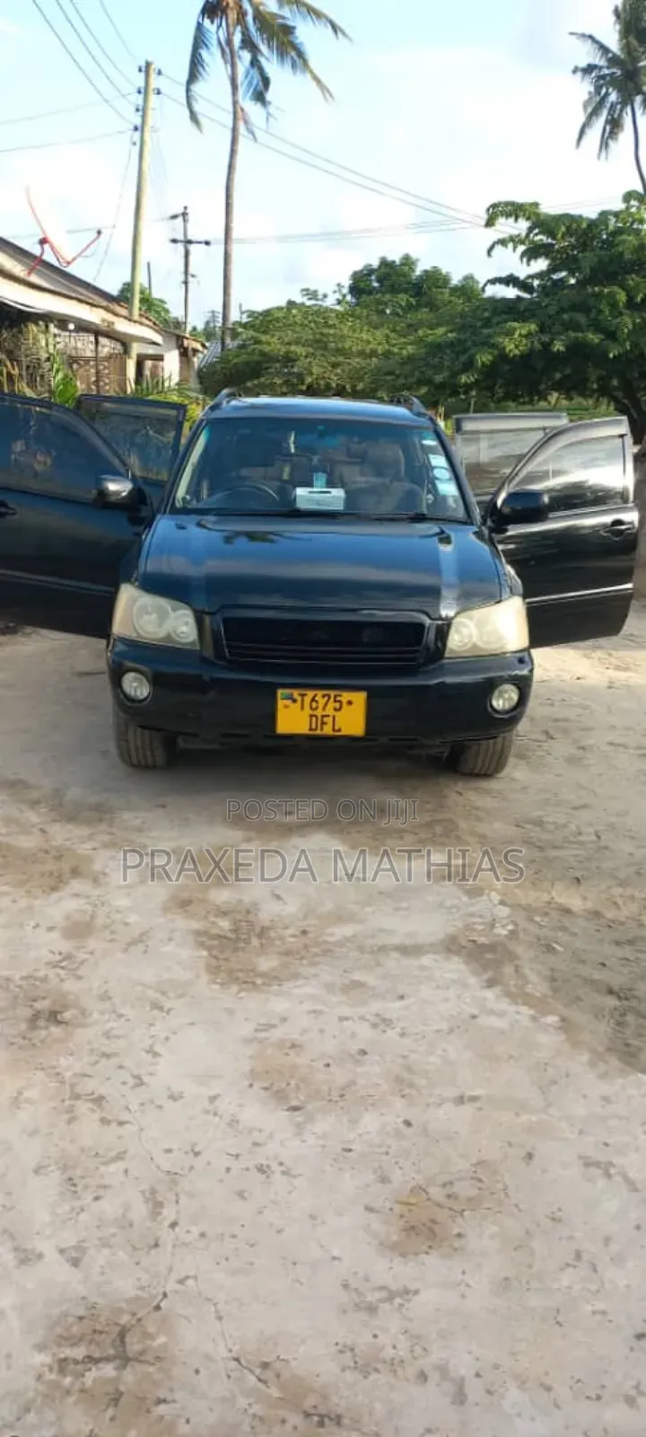 Toyota Kluger 2002 Black
